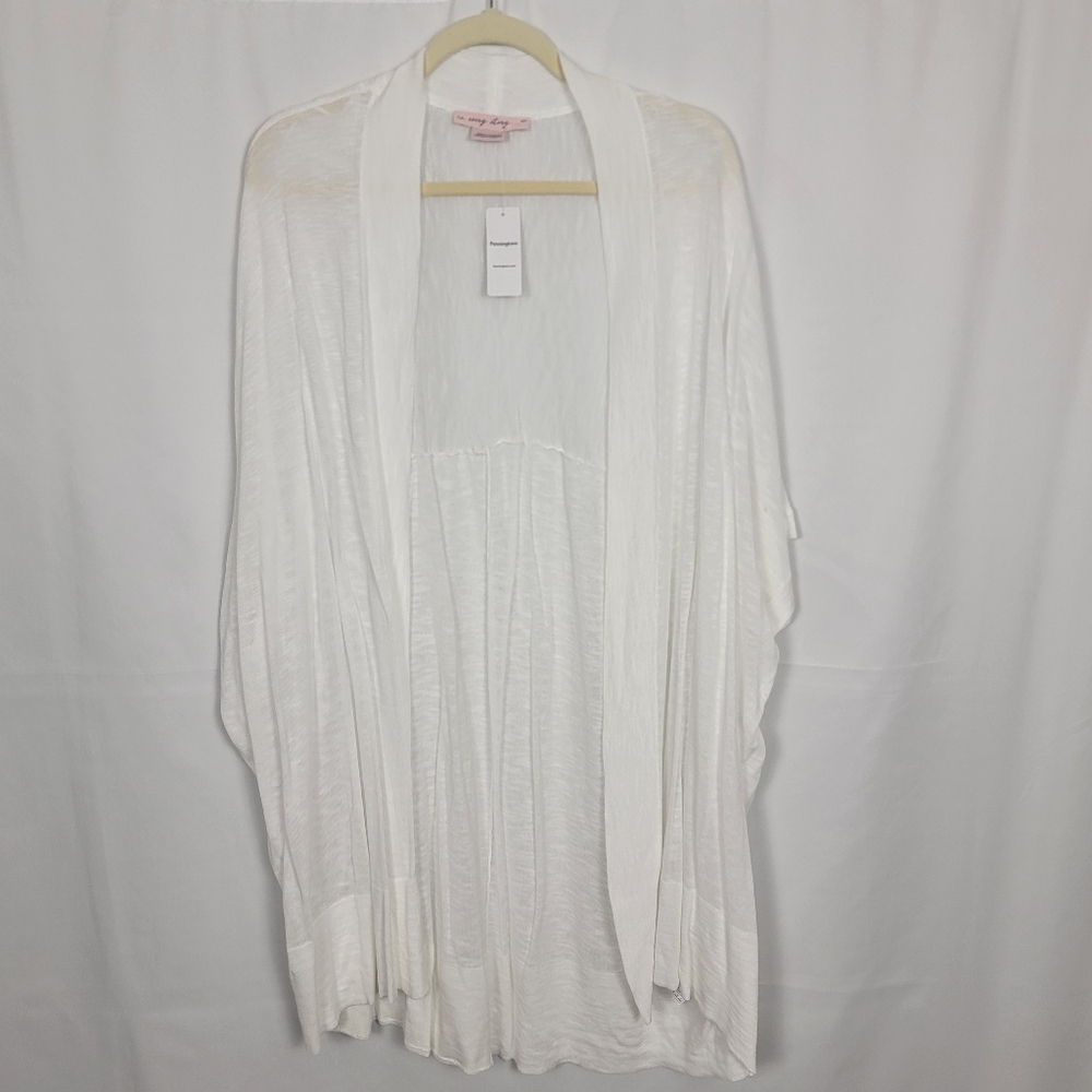 Penningtons Lightweight White Cardigan NEW #2651